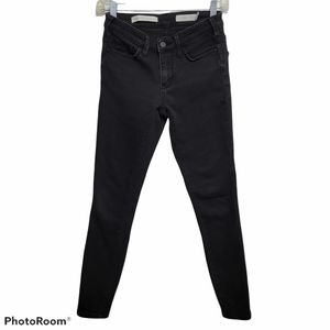 Pilcro Skinny Jeans black denim Size 25